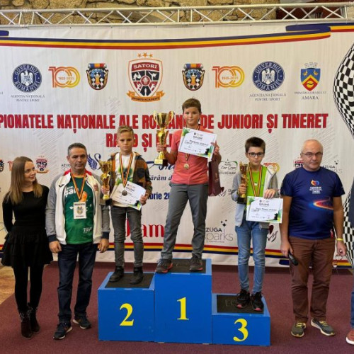 Academia Maramureș a strălucit la campionatul național de șah pentru juniori
