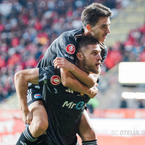 Oțelul Galați urcă pentru prima oară în top șase după 13 etape în Superligă