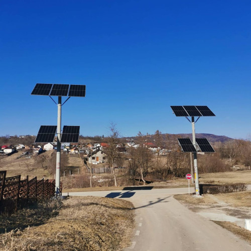 Investițiile continuă în Ocnița: Iluminatul public va fi alimentat cu energie solară
