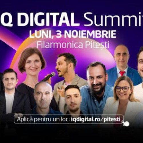 Filarmonica Pitești găzduiește IQ Digital Summit dedicat transformării digitale