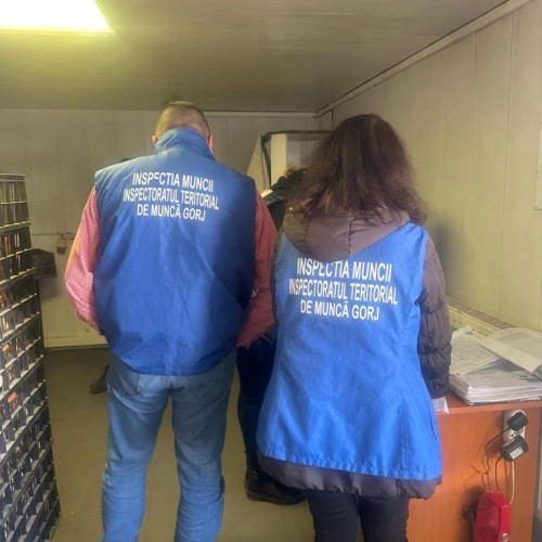 ITM Gorj a aplicat peste 30 de sancțiuni în controale privind relațiile de muncă și securitatea la locul de muncă