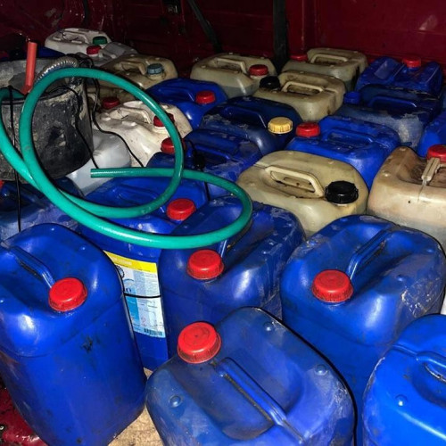 Descoperire de motorină fără acte la Cernavodă, poliția de frontieră intervine