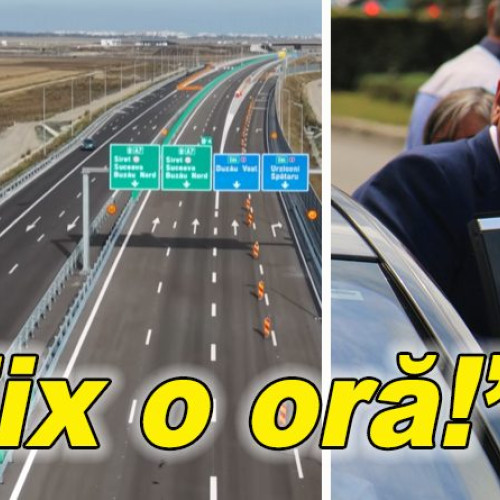 Autostrada Otopeni-Buzău redus timpul de călătorie la o oră, spune primarul Toma
