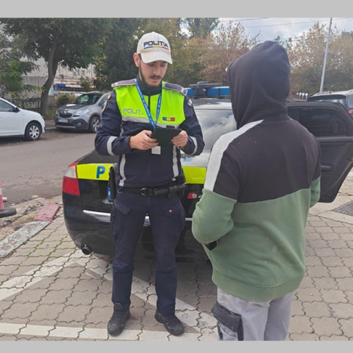 Poliția din Constanța a aplicat aproape 300 de amenzi pentru încălcări rutiere