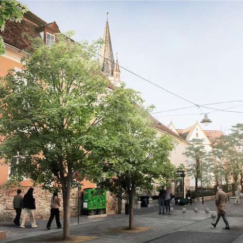 Licitație relansată pentru modernizarea străzii Mitropoliei din Sibiu