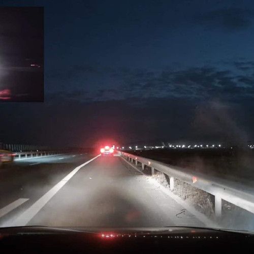 Șofer străin de TIR prins beat pe autostrada A1 între Sebeș și Sibiu