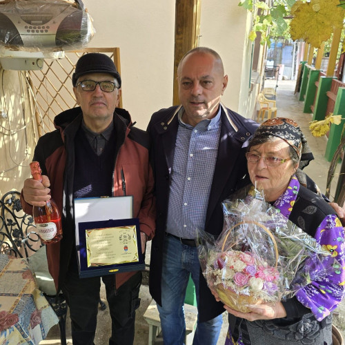 Treisprezece familii din Corbu sărbătorite pentru 50 de ani de căsnicie