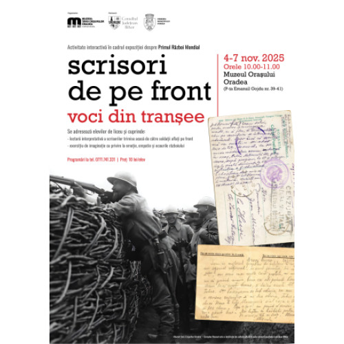 Atelier de educație muzeală pentru liceeni la Muzeul Orașului Oradea