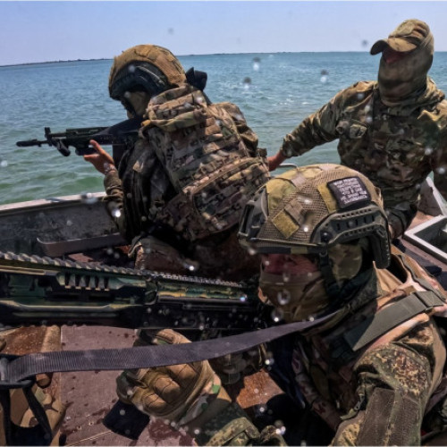 Sute de soldați ruși blocați în delta Niprului sub atacul dronelor ucrainene