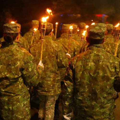 Retragere cu torțe organizată sâmbătă începând cu ora 19.30 la Bistrița