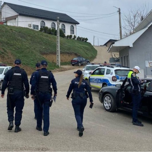 Acțiune în forță a polițiștilor și jandarmilor vrânceni în comunele Slobozia Bradului și Tâmboești