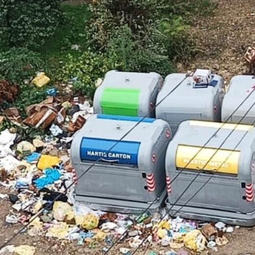 Primarul Focșaniului condamnă depozitarea gunoiului în containerele pentru colectare selectivă