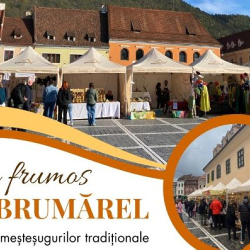 Târgul frumos de Brumărel readuce tradițiile în piața Sfatului, Brașov