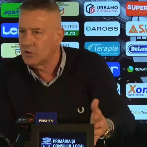 Cristiano Bergodi, noul antrenor principal al Universității Cluj până în 2027