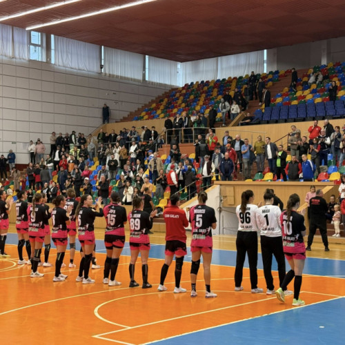 CSM Galați întâlnește HC Dunărea Brăila în Liga Florilor la handbal