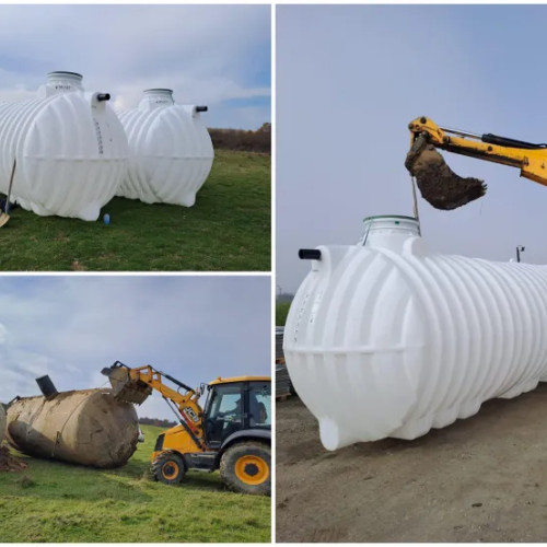 Compania de Apă Someș înlocuiește rezervoare vechi în Sântioana, Cluj