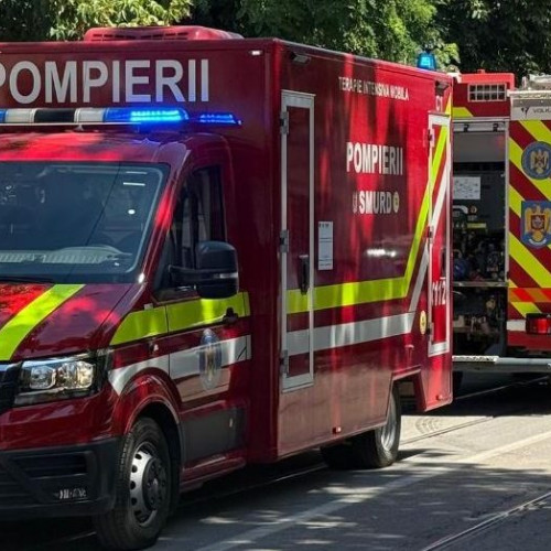 Accident grav în Ștefan cel Mare între un camion și o dubă