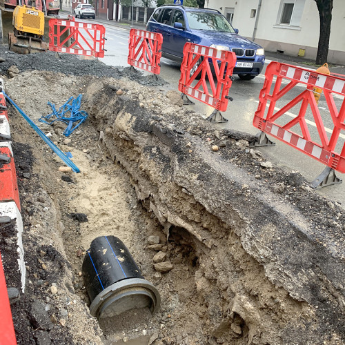 Mai multe șantiere noi pentru reparații și rețele utilitare în Sibiu