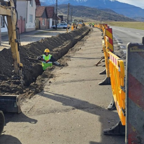 90 de gospodării din Râșnov vor fi racordate la rețeaua de gaze naturale