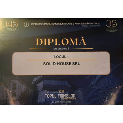 Solid House, premiată pentru contribuții importante la dezvoltarea Constanței