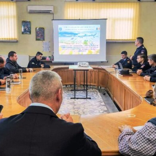 Exercițiu de simulare a inundațiilor în zona Mărășești, Vrancea