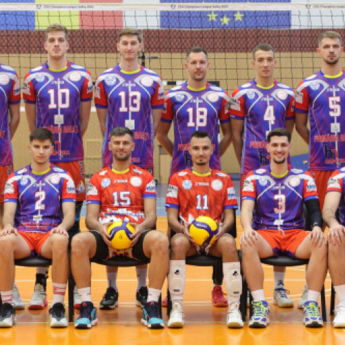 CSM Arcada Galați începe sezonul cu obiective ambițioase în volei masculin