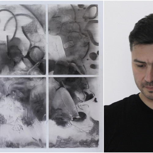 Dragoș Burlacu câștigă premiul pentru desen contemporan în cadrul Art Movements Foundation 2025