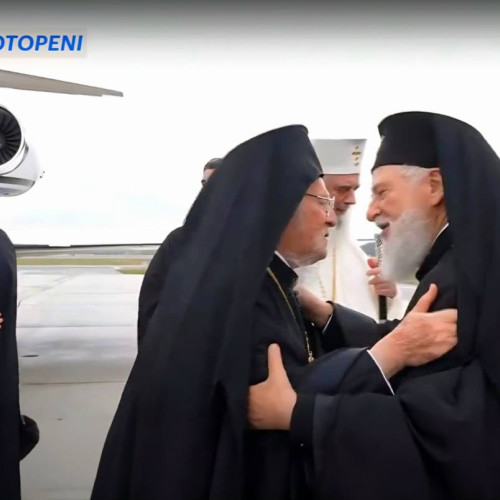 Patriarhul Ecumenic Bartolomeu I a sosit la București pentru evenimente religioase și academice