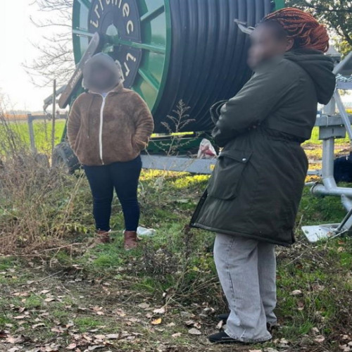 Trei cetățeni africani prinși la frontiera României după tentativa de traversare ilegală