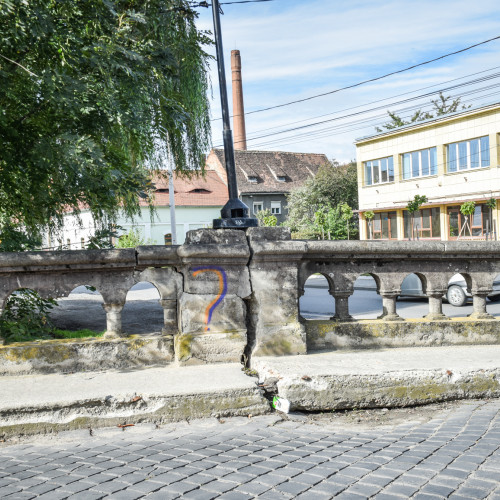 Reparația podului Maria Tereza din Sibiu costă aproape 7 milioane de lei