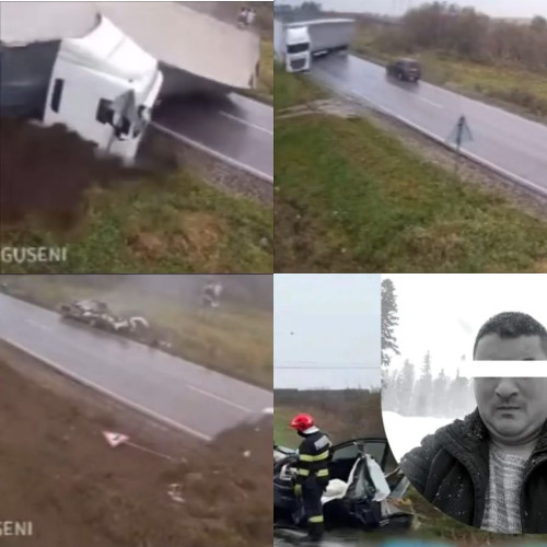 Consilier local AUR și prietenul său morți într-un accident cumplit pe E85, Iași