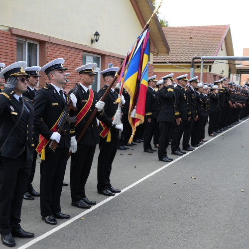 59 de elevi ai Forțelor Navale au depus Jurământul Militar în prezența oficialilor