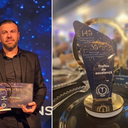 Compania Alezzi, premiată la Topul Firmelor din județul Constanța 2025