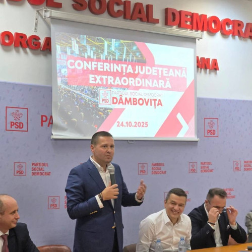PSD Dâmbovița anunță delegații pentru congres și cere unitate și responsabilitate