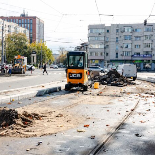 Primăria Capitalei continuă lucrările la linia 5 cu un grad de execuție de 96%