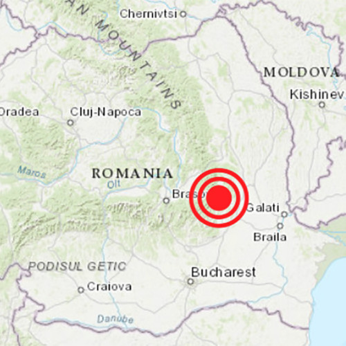 Două cutremure au zguduit zona Vrancea în mai puțin de o oră