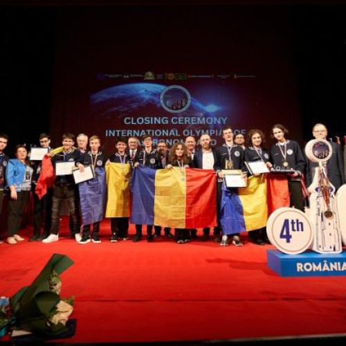 Elevii români au obținut zece medalii la Olimpiada Internațională de Astronomie pentru Juniori