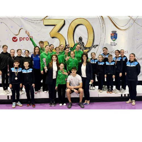 Cinci gimnaste de la CS Farul Constanța cuceresc aurul la Cupa Iașului