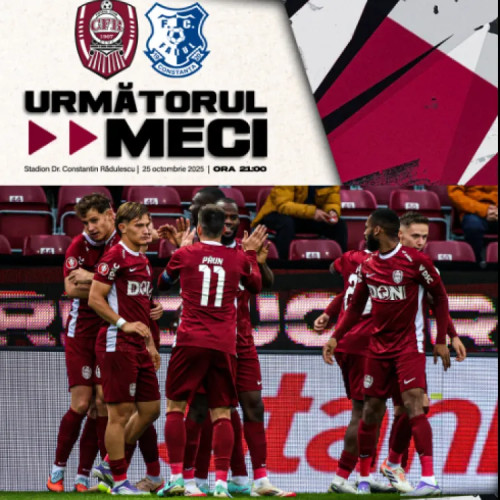 CFR Cluj și Farul Constanța se întâlnesc în etapa a 14-a din Superliga