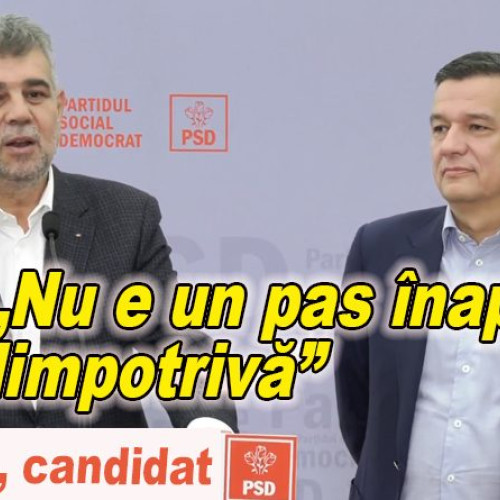 Marcel Ciolacu, candidatul PSD pentru președinția Consiliului Județean Buzău