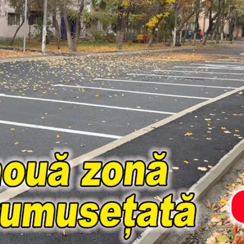 Zona din jurul Aleii Parcului din Buzău a fost reamenajată