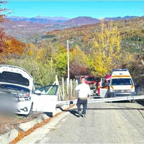 Accident rutier în afara localității Râu Alb soldat cu o victimă