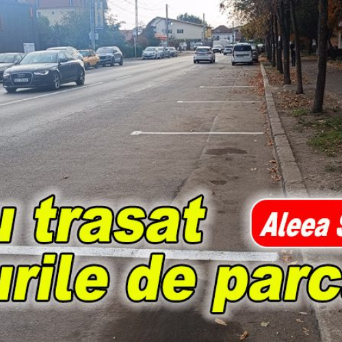 Se amenajează parcări rezidențiale pe Aleea Sporturilor din Broșteni