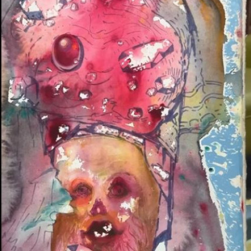 O pictură a lui Dalí, găsită la un târg, vândută cu 52.000 de euro