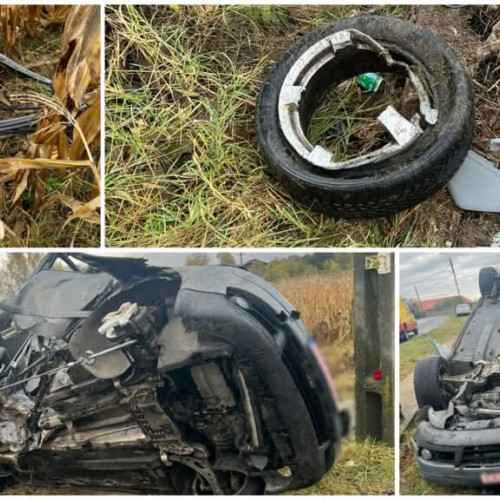 Tânără de 22 de ani moartă într-un accident rutier pe drumul județean 191/F