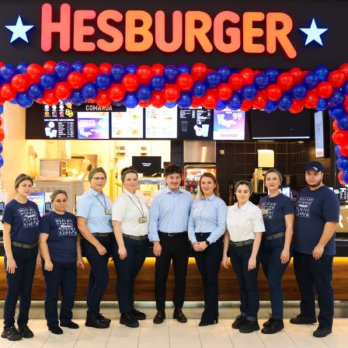 Hesburger a deschis al 14-lea restaurant în România, în Shopping City Galați