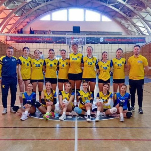 CSM Corona Brașov U19 domină campionatul național de junioare la volei