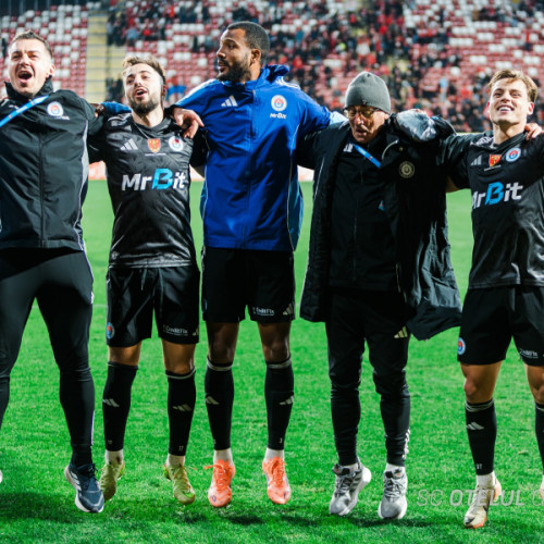 Oțelul Galați își așteaptă fanii pentru meciul decisiv cu Universitatea Cluj