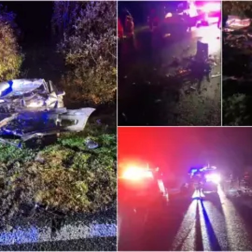 Doi bunici mor într-un accident după nunta nepoatei în Timiș