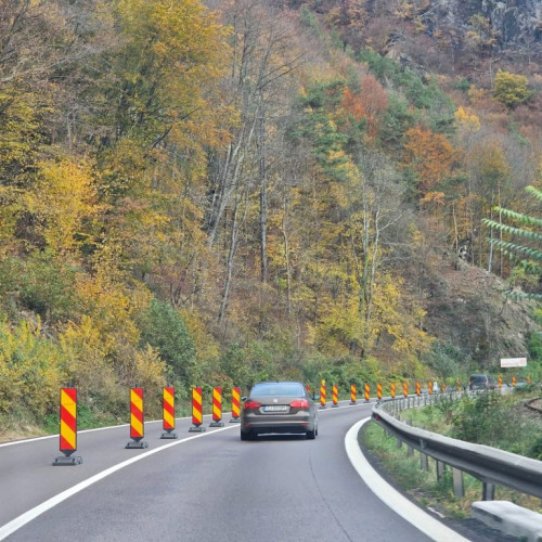 Restricții de circulație pe DN 7 în zona Călinești până în noiembrie 2025